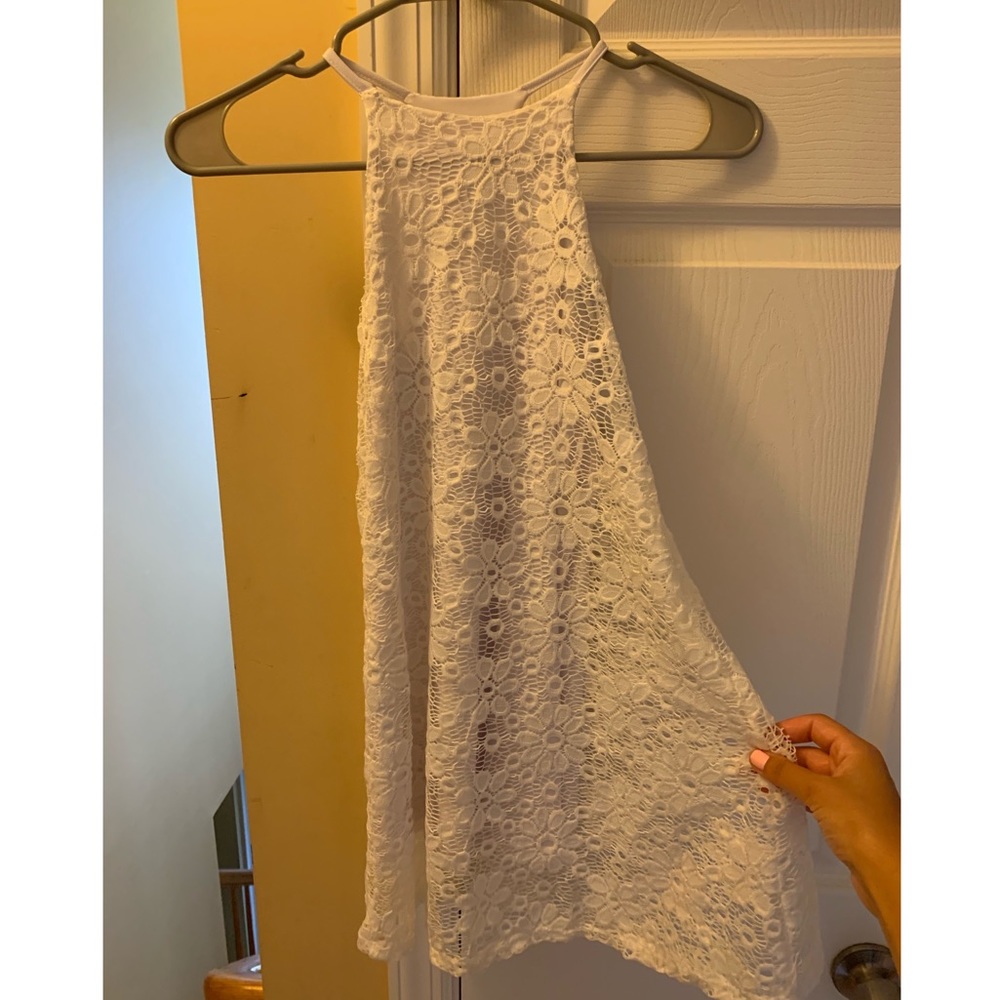 Girls lace sundress